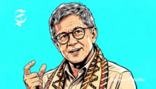 Rocky Gerung - Ilustrasi sukabumiheadline.com