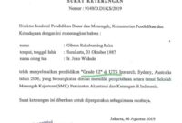 Surat Keterangan dari Kemendikbud tentang Ijazah Gibran Rakabuming Raka - Tere Liye